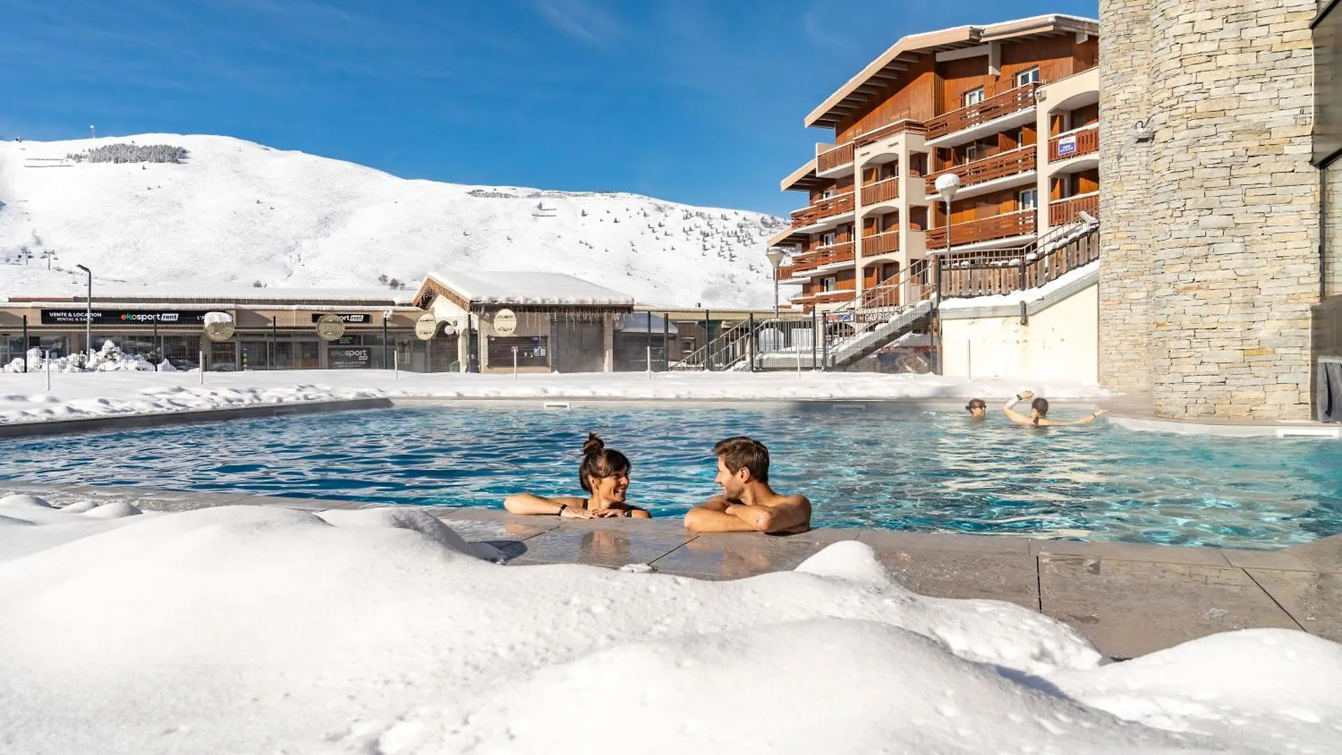ホテル Belambra Clubs Les 2 Alpes Les Cretes レ・デュー・アルプ フランス